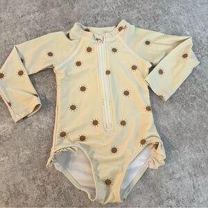 Rylee + Cru sun print swimsuit
